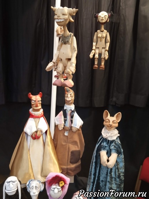 Выставка авторских кукол и мишек в Праге, ноябрь 2019. Часть 1я.