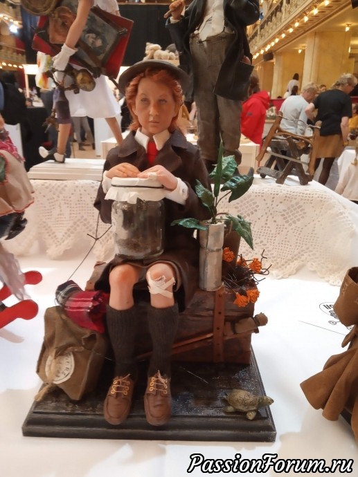 Выставка авторских кукол и мишек в Праге, ноябрь 2019. Часть 1я.
