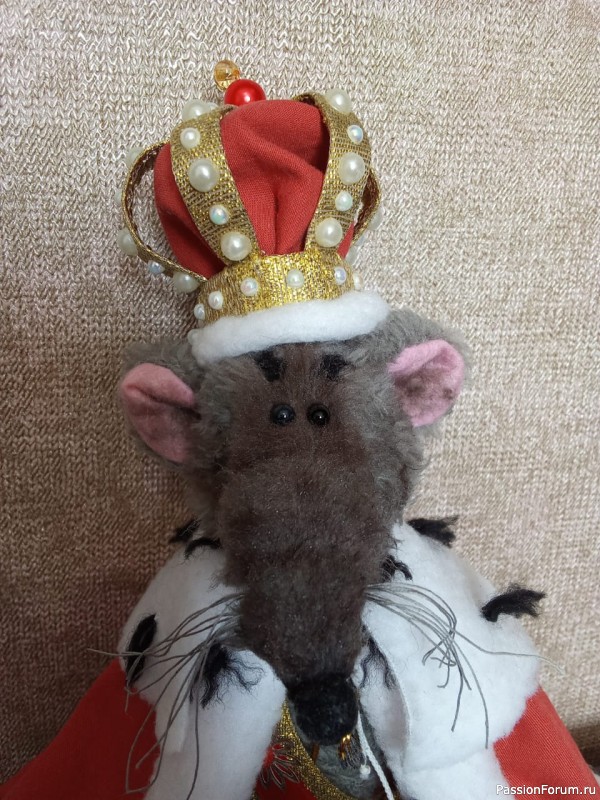 Мышиный Король (кукла по мотивам сказки "Щелкунчик")