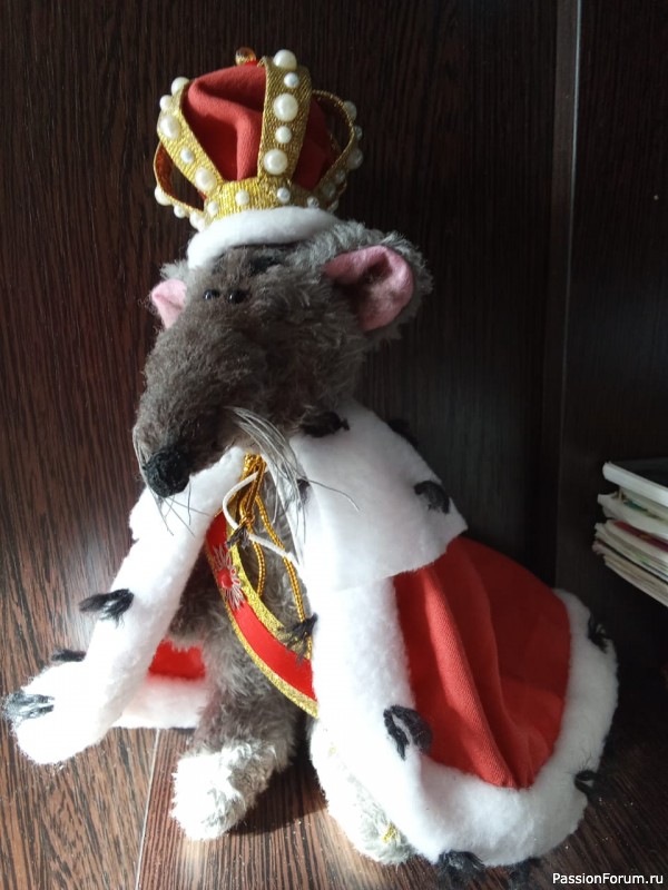 Мышиный Король (кукла по мотивам сказки "Щелкунчик")