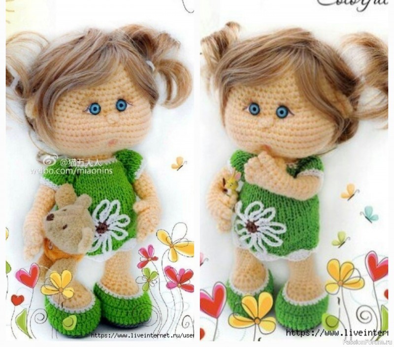 Куколка крючком. МК