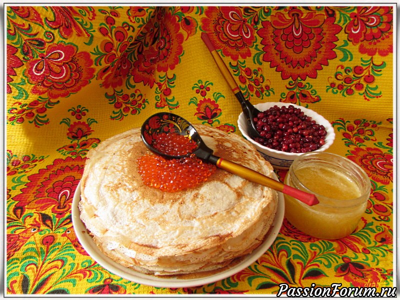 Про блины, Масленичную неделю и... не только про них!