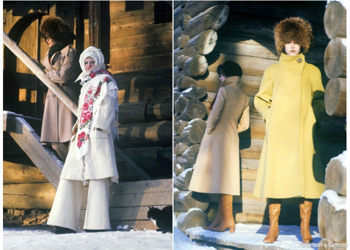 Верхняя одежда времен СССР (1960-1991)