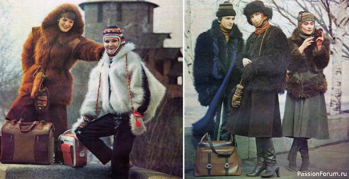 Верхняя одежда времен СССР (1960-1991)