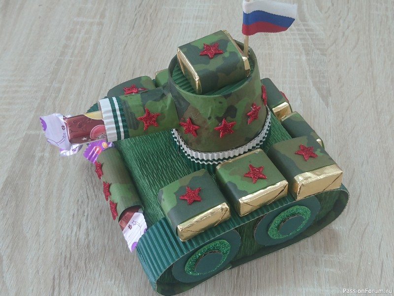 Поделки на конкурс "Военная техника" в детский сад.