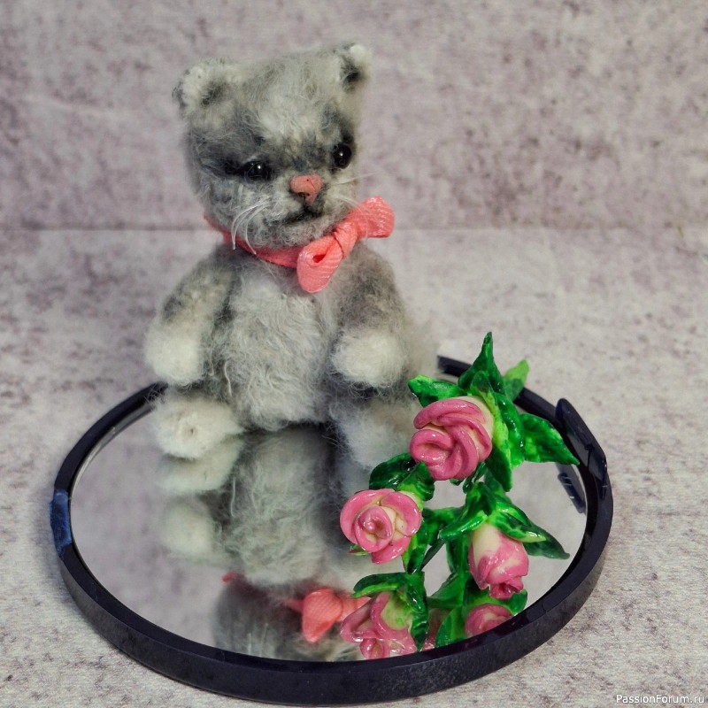 Кошечка Мила крючком