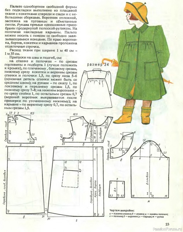 Шьем детям. Выкройки
