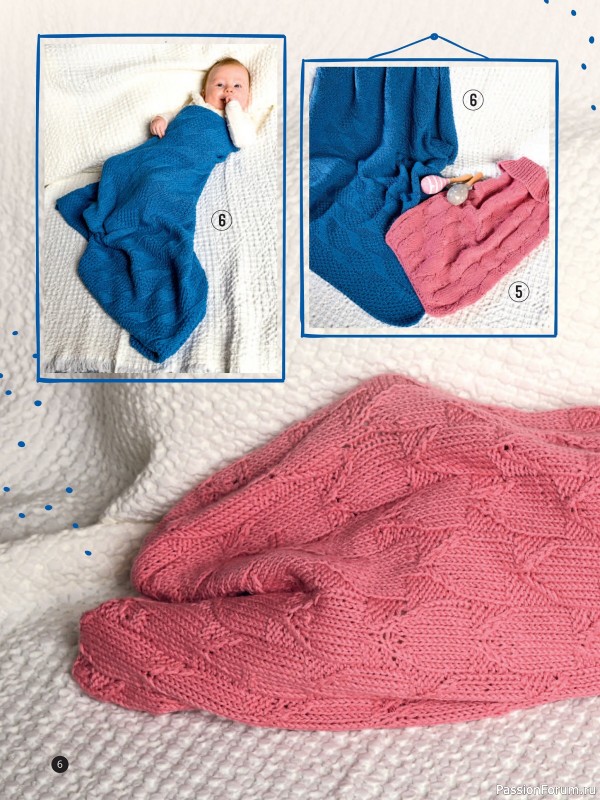Вязаные модели для детей в журнале «Baby Maschenmode №65 2025»