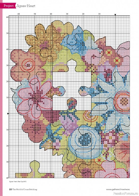 Коллекция вышивки в журнале «The World of Cross Stitching №359 2025»