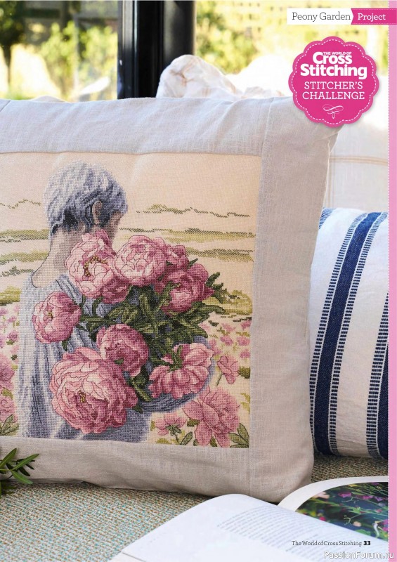 Коллекция вышивки в журнале «The World of Cross Stitching №362 2025»