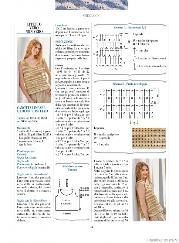 Вязаные модели в журнале «Piu Maglia №48 2025»