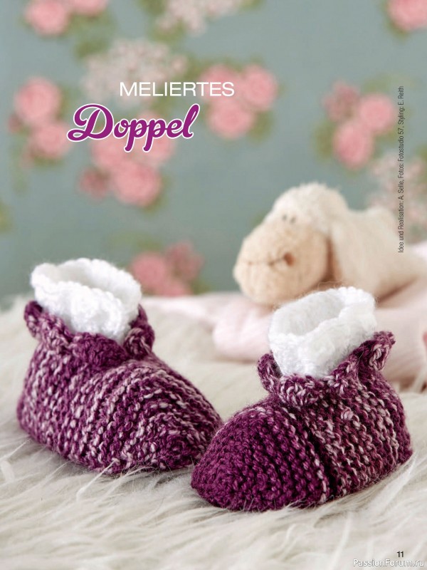 Вязаные модели для детей в журнале «Baby Strick №2 2025»