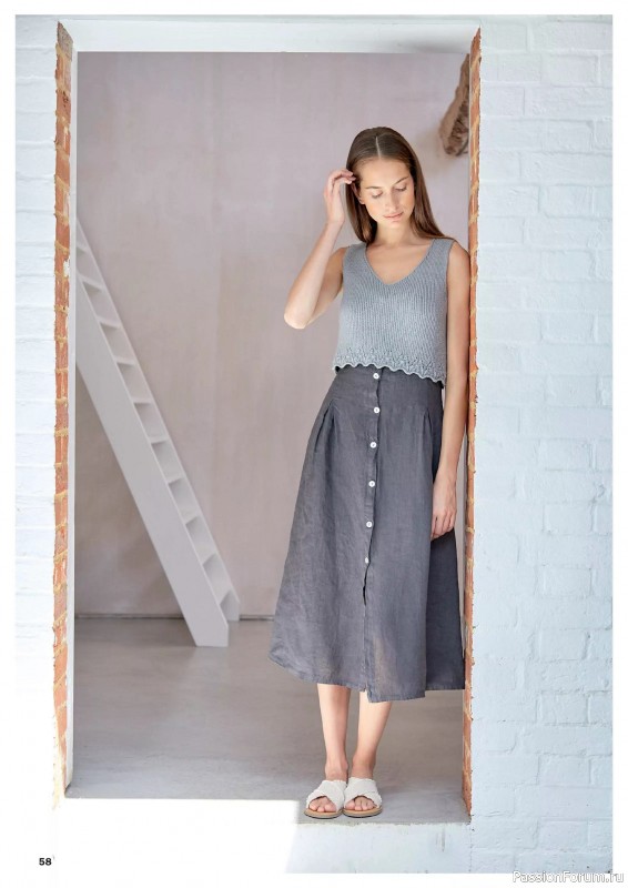 Вязаные проекты в журнале «Rowan - 12 Timeless Summer Knits»