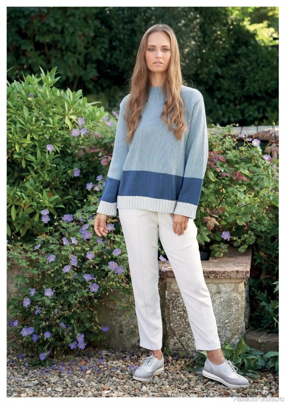 Вязаные проекты в журнале «Rowan - 12 Timeless Summer Knits»