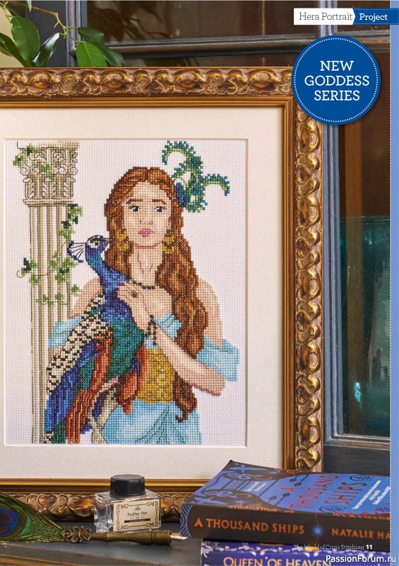 Коллекция вышивки в журнале «The World of Cross Stitching №362 2025»