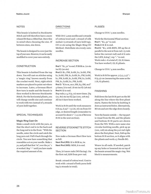 Вязаные проекты в книге «52 Weeks of Accessories»