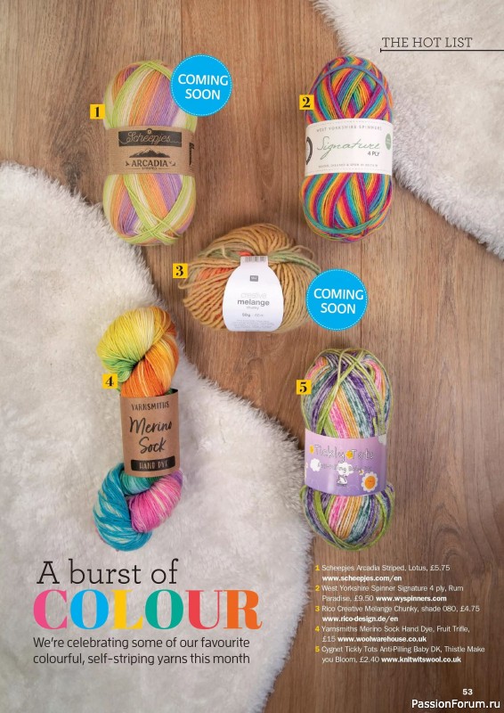 Вязаные проекты в журнале «Knit Now №183 2025»