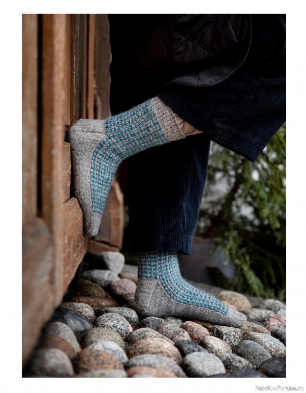 Вязаные проекты в книге «52 Weeks of Socks Vol. II». Продолжение