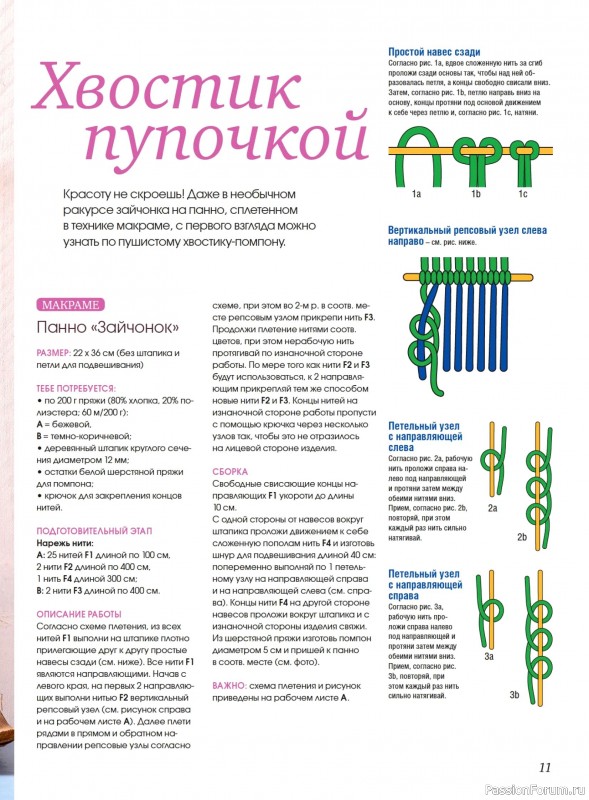 Коллекция проектов для рукодельниц в журнале «Маленькая Anna №1 2025 Весна - Лето»