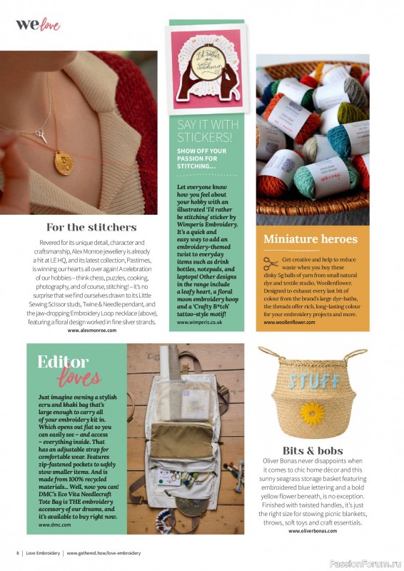 Коллекция вышивки в журнале «Love Embroidery №66 2025»