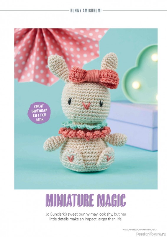Вязаные проекты крючком в журнале «Simply Crochet №162 2025»