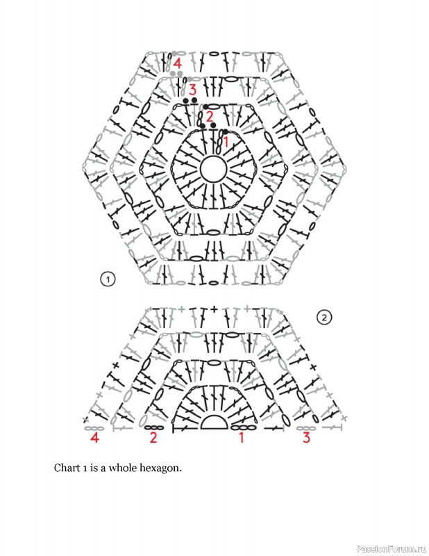 Вязаные проекты в книге «Crochet Squares». Продолжение