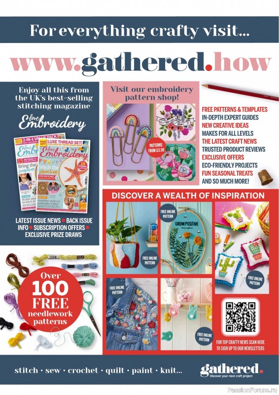 Коллекция вышивки в журнале «Love Embroidery №68 2025»
