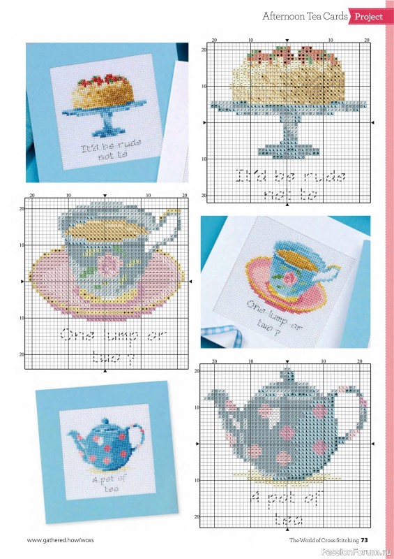 Коллекция вышивки в журнале «The World of Cross Stitching №362 2025»
