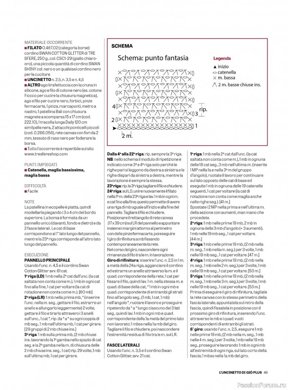 Вязаные проекты крючком в журнале «L'Uncinetto di Gio Plus №8 2025»