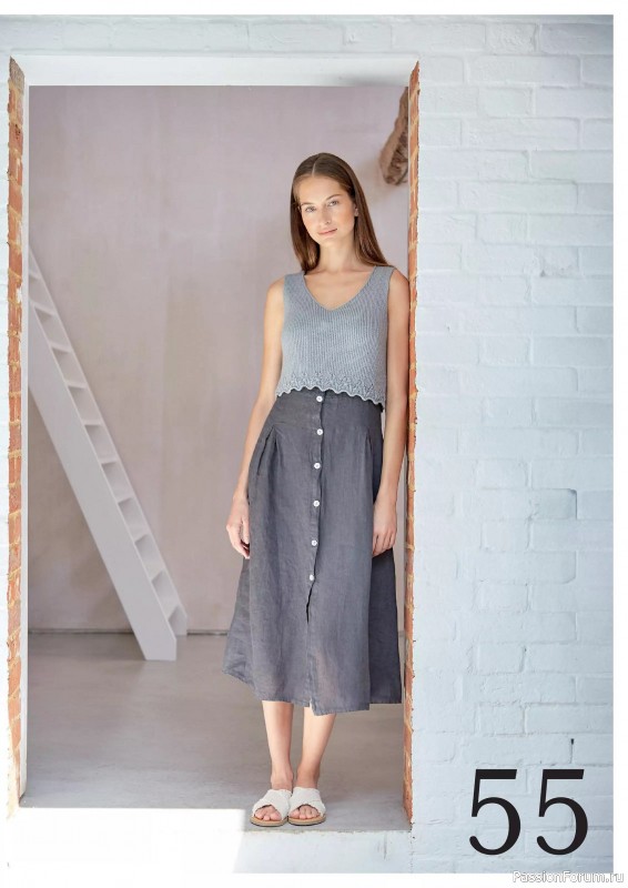 Вязаные проекты в журнале «Rowan - 12 Timeless Summer Knits»