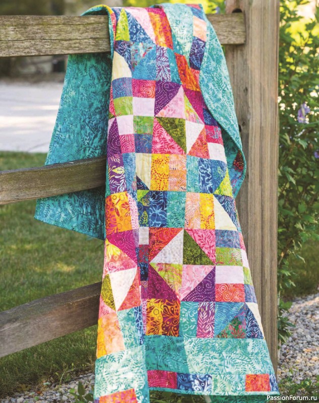 Коллекция проектов для рукодельниц в журнале «Quilter’s World Special - Perfectly Precut 2025»