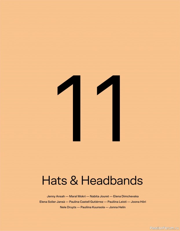Вязаные проекты в книге «52 Weeks of Accessories»