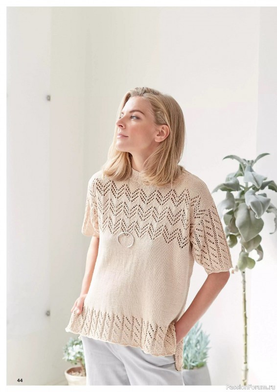 Вязаные проекты в журнале «Rowan - 12 Timeless Summer Knits»