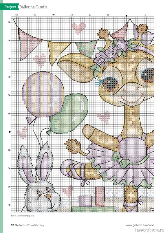 Коллекция вышивки в журнале «The World of Cross Stitching №361 2025»