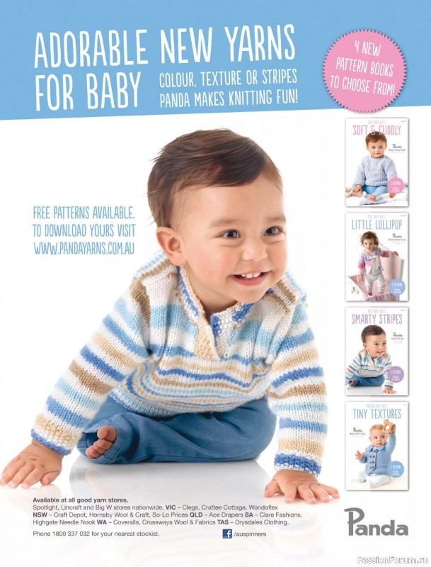 Вязаные модели для детей в журнале «Knitting Baby & Beyond №6 2025»