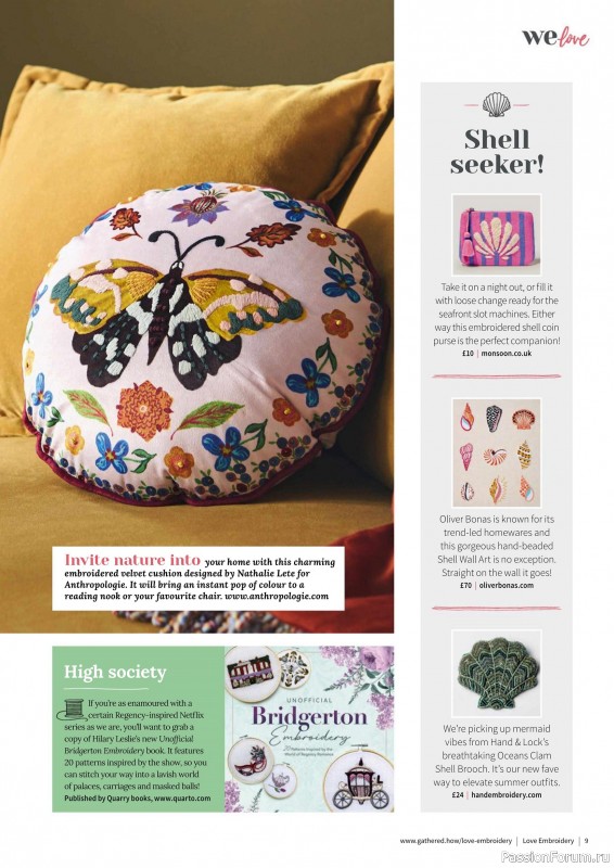 Коллекция вышивки в журнале «Love Embroidery №68 2025»