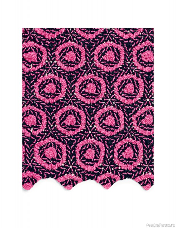 Вязаные проекты в книге «Crochet Squares». Продолжение