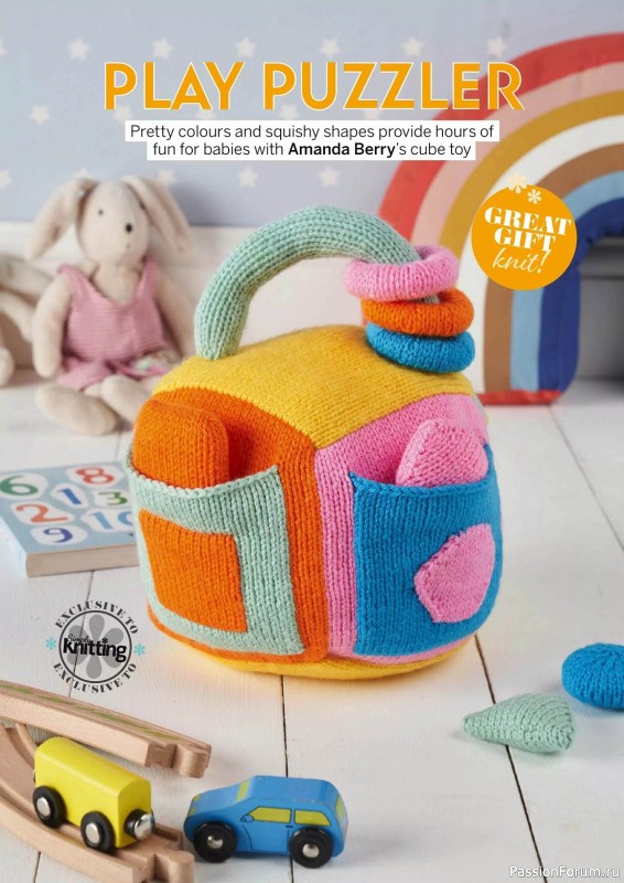 Вязаные проекты крючком в журнале «Simply Knitting №246 2023»