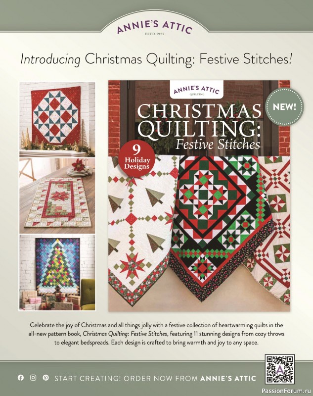 Коллекция проектов для рукодельниц в журнале «Quilter’s World Special - Perfectly Precut 2025»