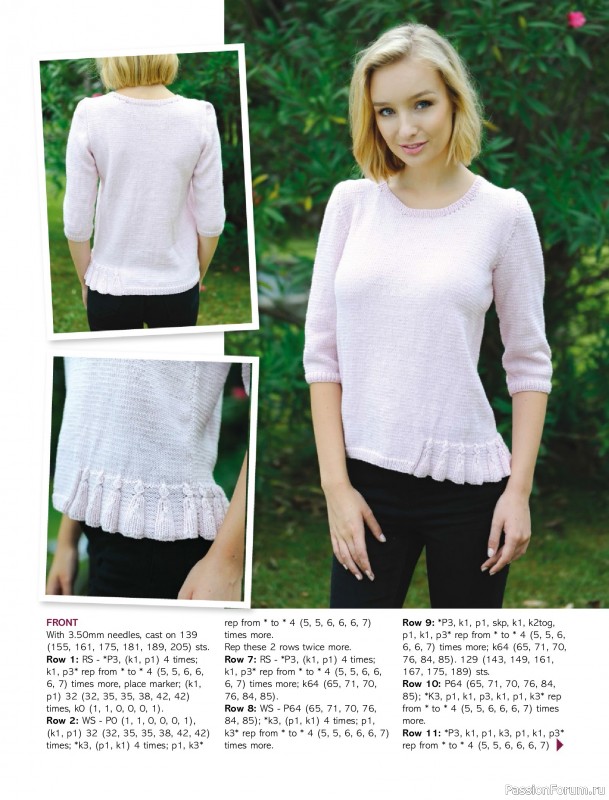 Вязаные модели спицами в журнале «Australian Knitting Vol. 17 №2 2025»