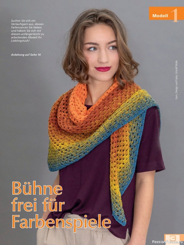 Вязаные модели в журнале «Meine Hakelmode Sonderheft MH054 2024»