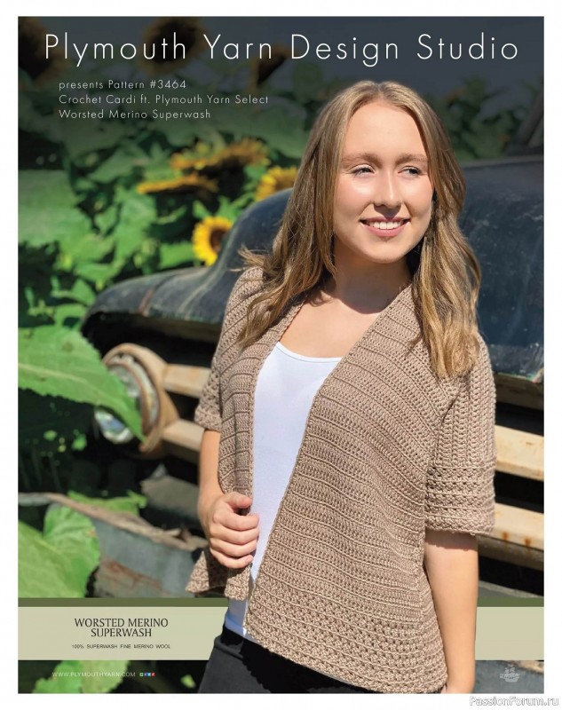 Вязаные проекты крючком в журнале «Crochet World - Winter 2023»