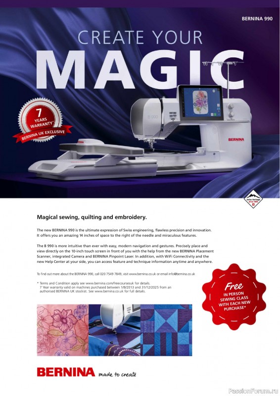 Коллекция проектов для рукодельниц в журнале «Todays Quilter №129 2025»