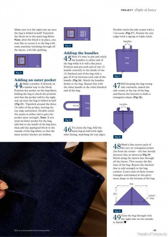 Коллекция проектов для рукодельниц в журнале «Todays Quilter №129 2025»