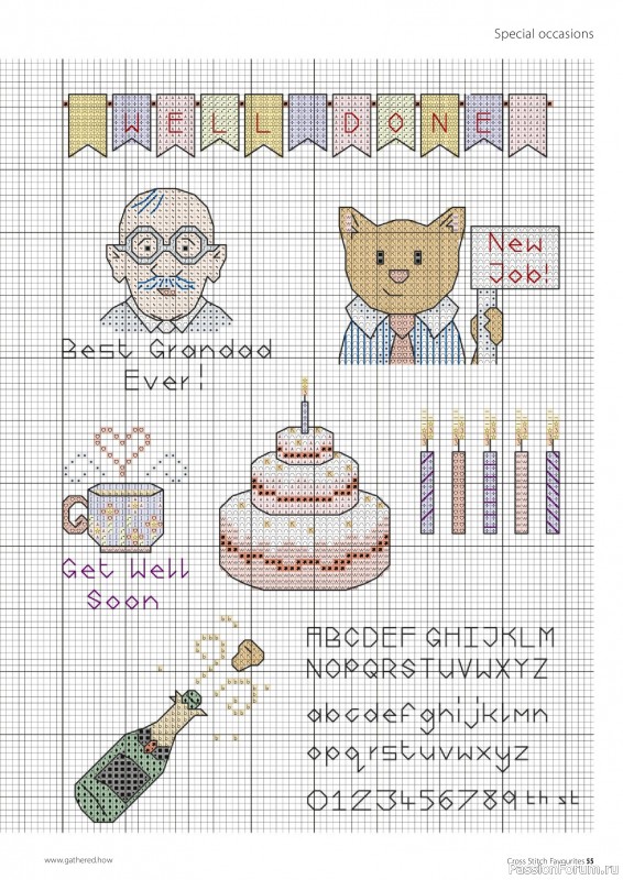 Коллекция вышивки в журнале «Cross Stitch Favourites №41 2025»