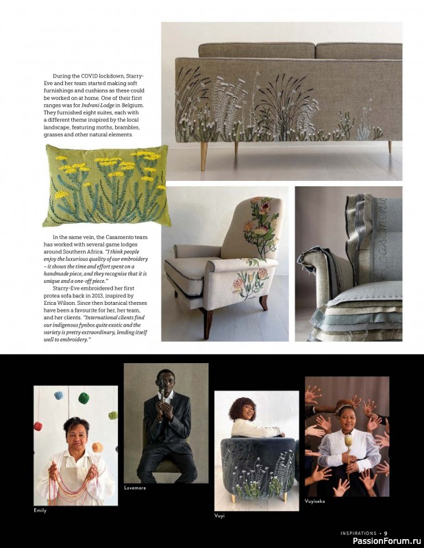Коллекция вышивки в журнале «Inspirations №126 2025»