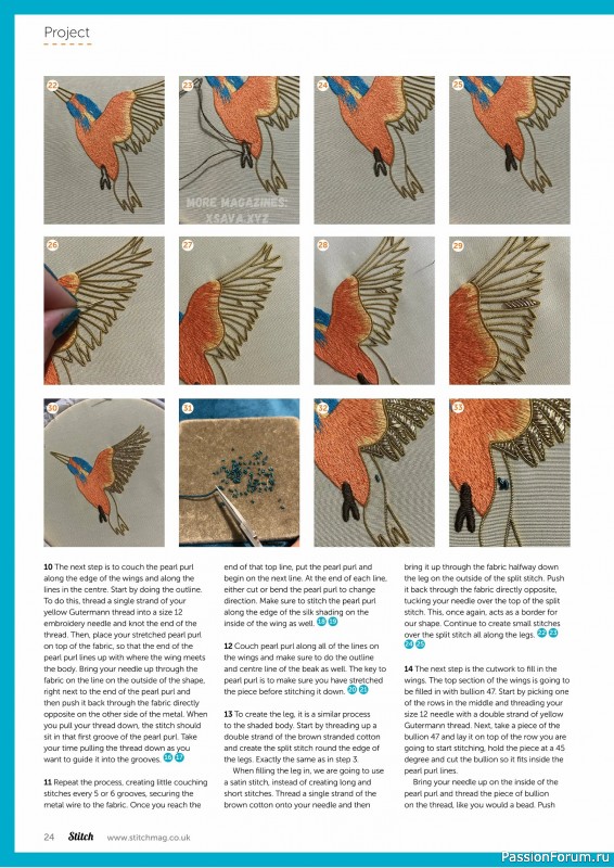 Коллекция проектов для рукодельниц в журнале «Stitch Magazine №154 2025»