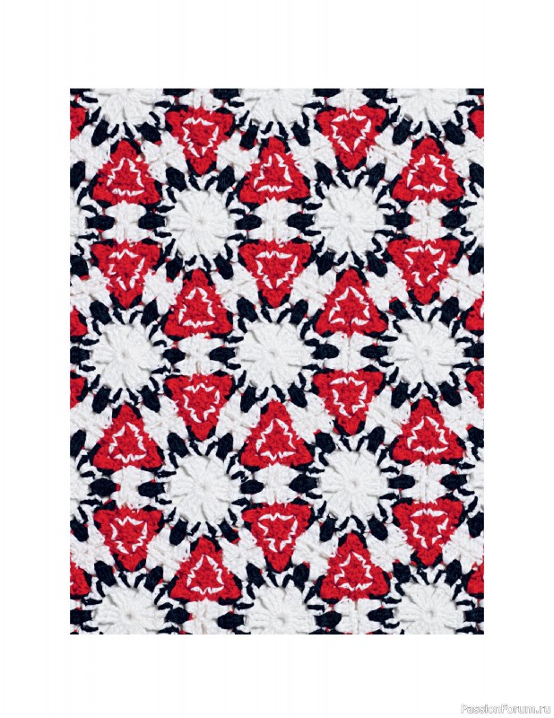 Вязаные проекты в книге «Crochet Squares». Продолжение