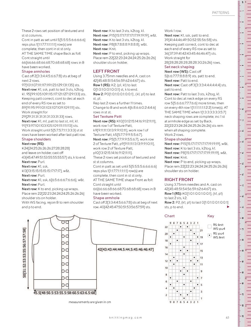 Модные вязаные изделия в журнале "Knitting" №225 2021