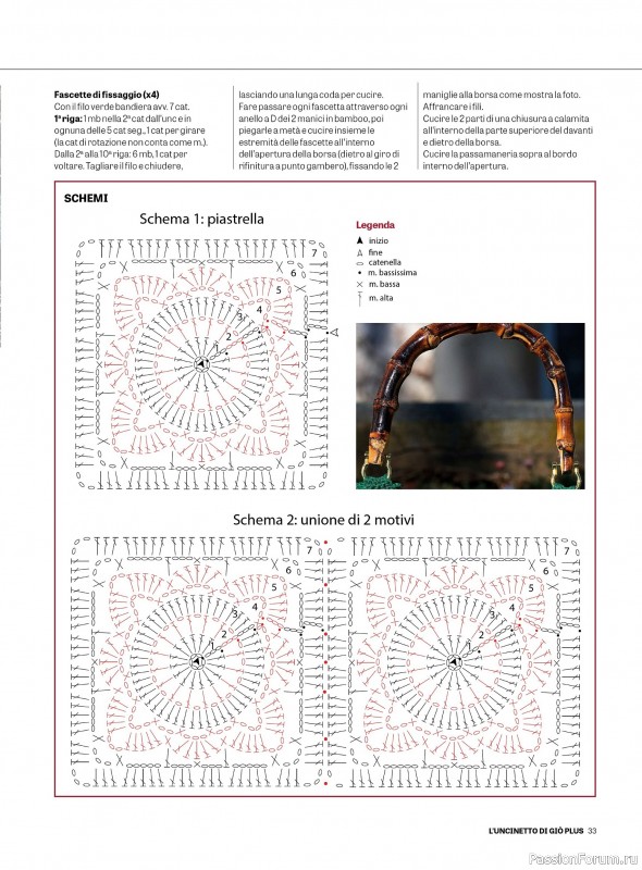 Вязаные проекты крючком в журнале «L'Uncinetto di Gio Plus №8 2025»